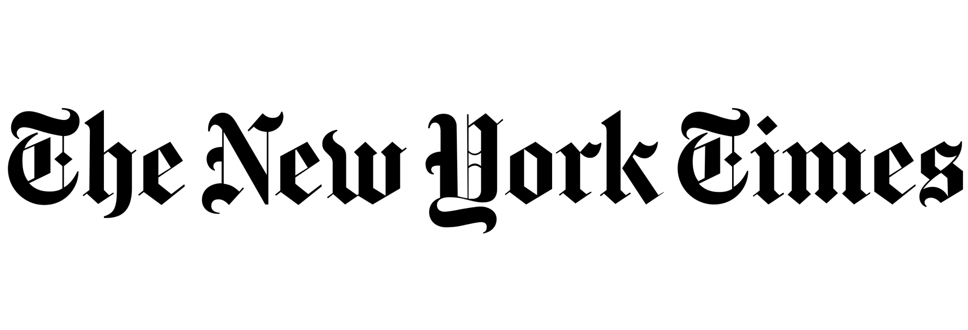 The New York Times logo featuring photography by Brent Herrig