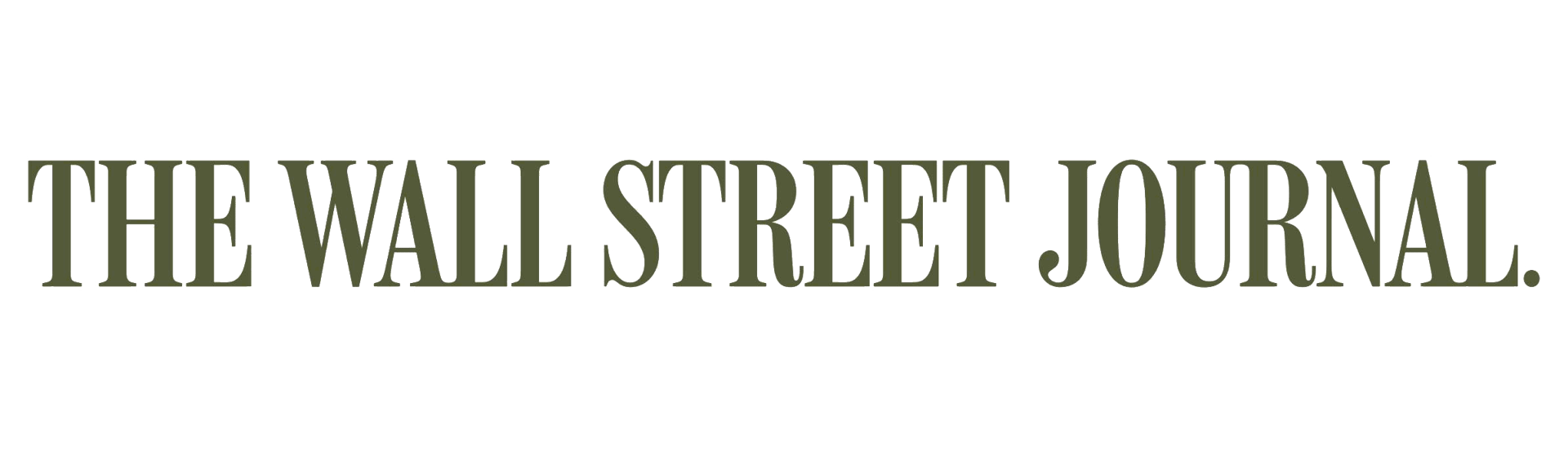 The Wall Street Journal logo featuring photography by Brent Herrig