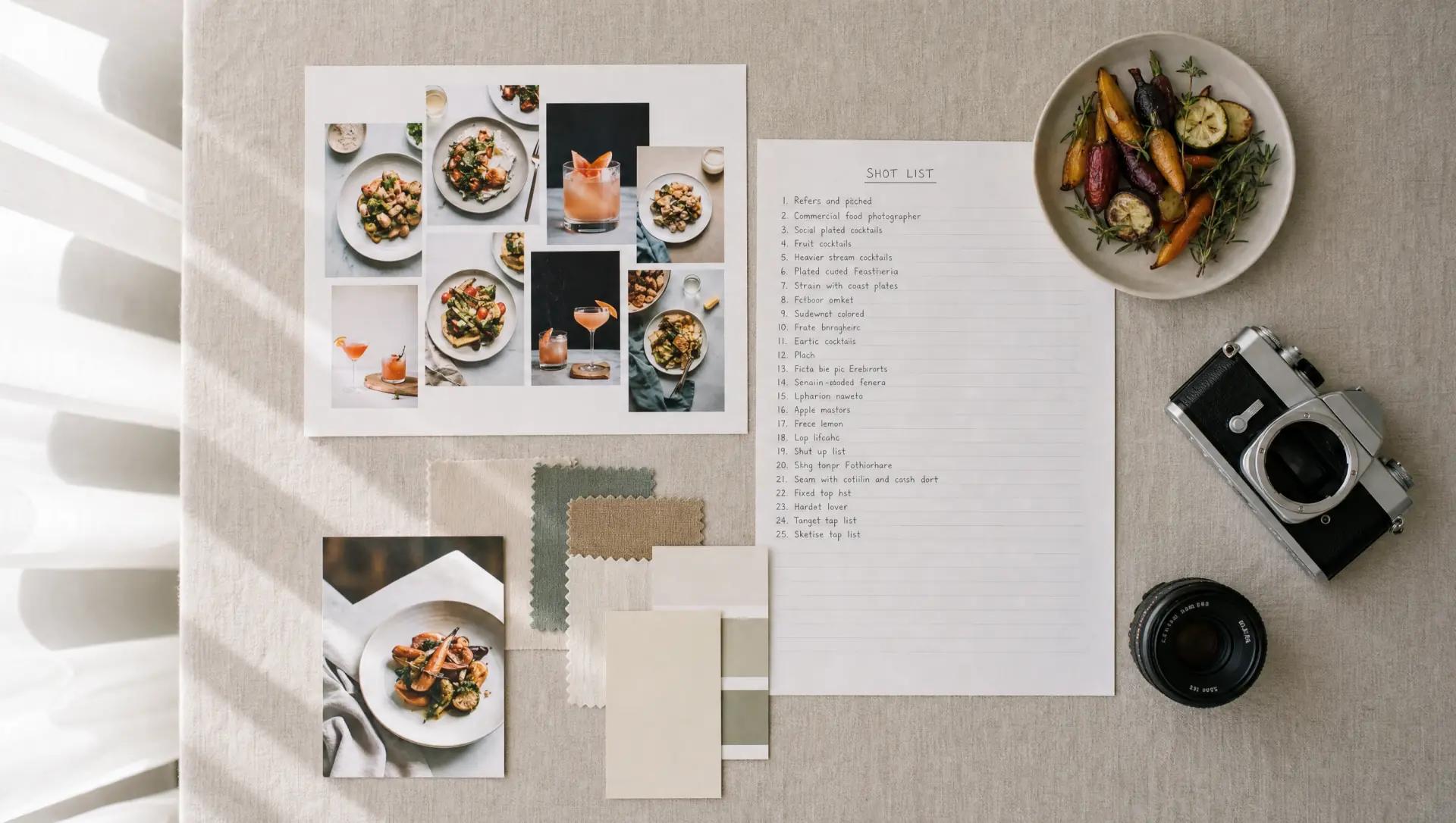 How to Brief a Food Photographer
