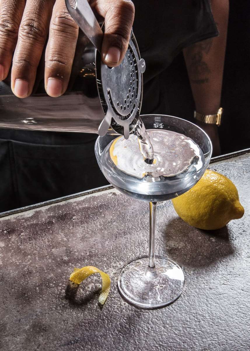 HH Bespoke vodka classic martini
