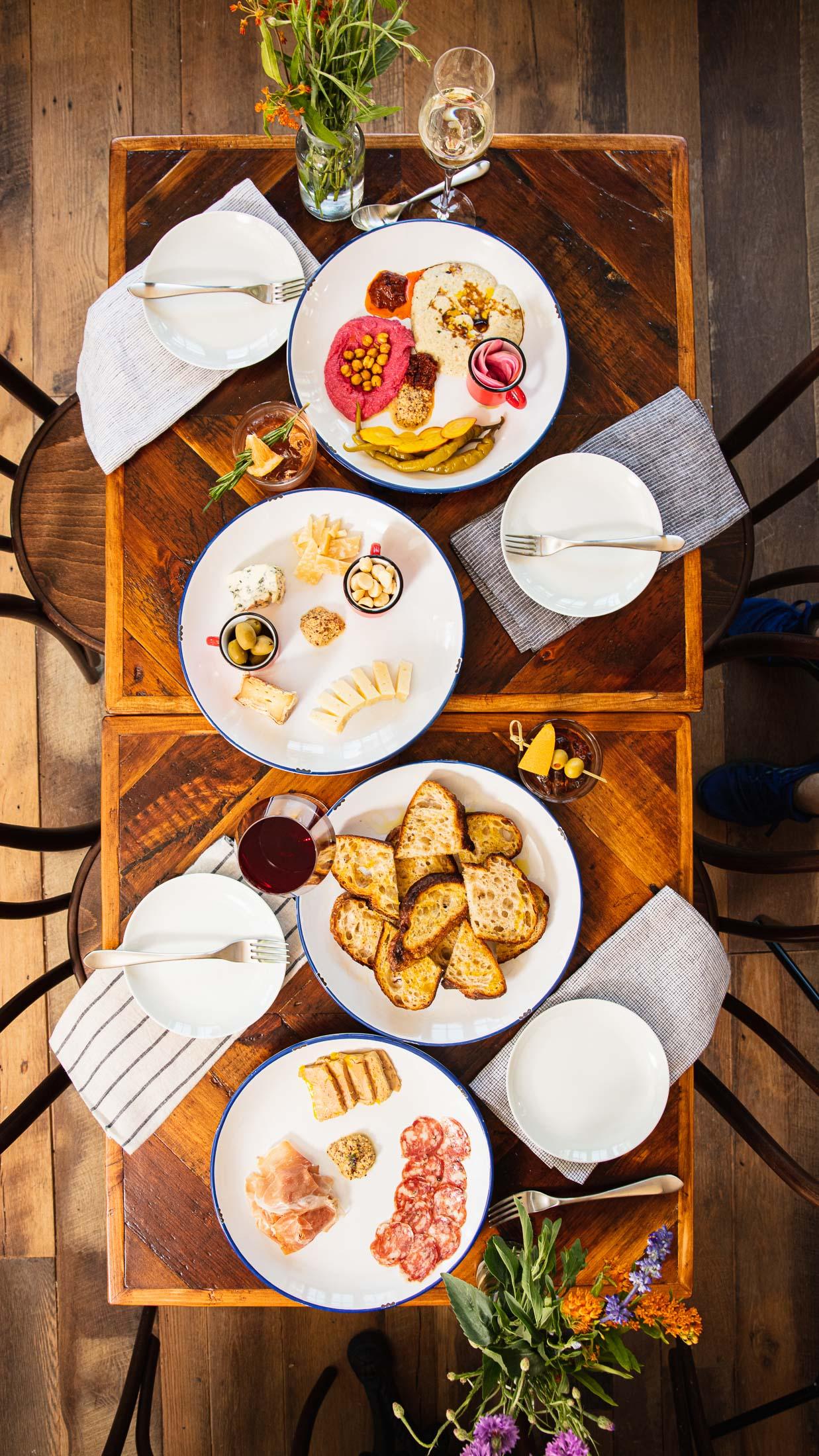 French bistro plate at Musette, Brooklyn, New York
