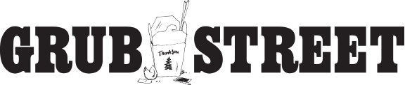 Grub Street logo featuring photography by Brent Herrig
