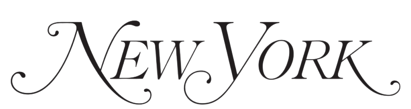New York Magazine logo featuring photography by Brent Herrig