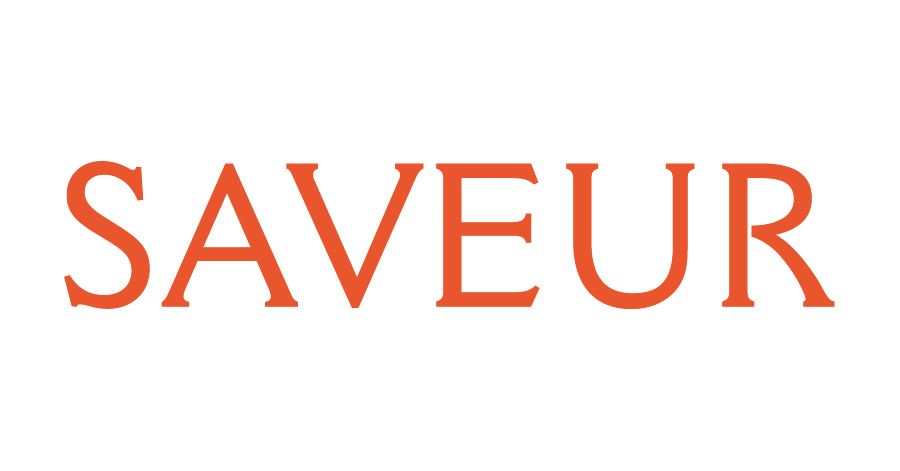 Saveur logo featuring photography by Brent Herrig