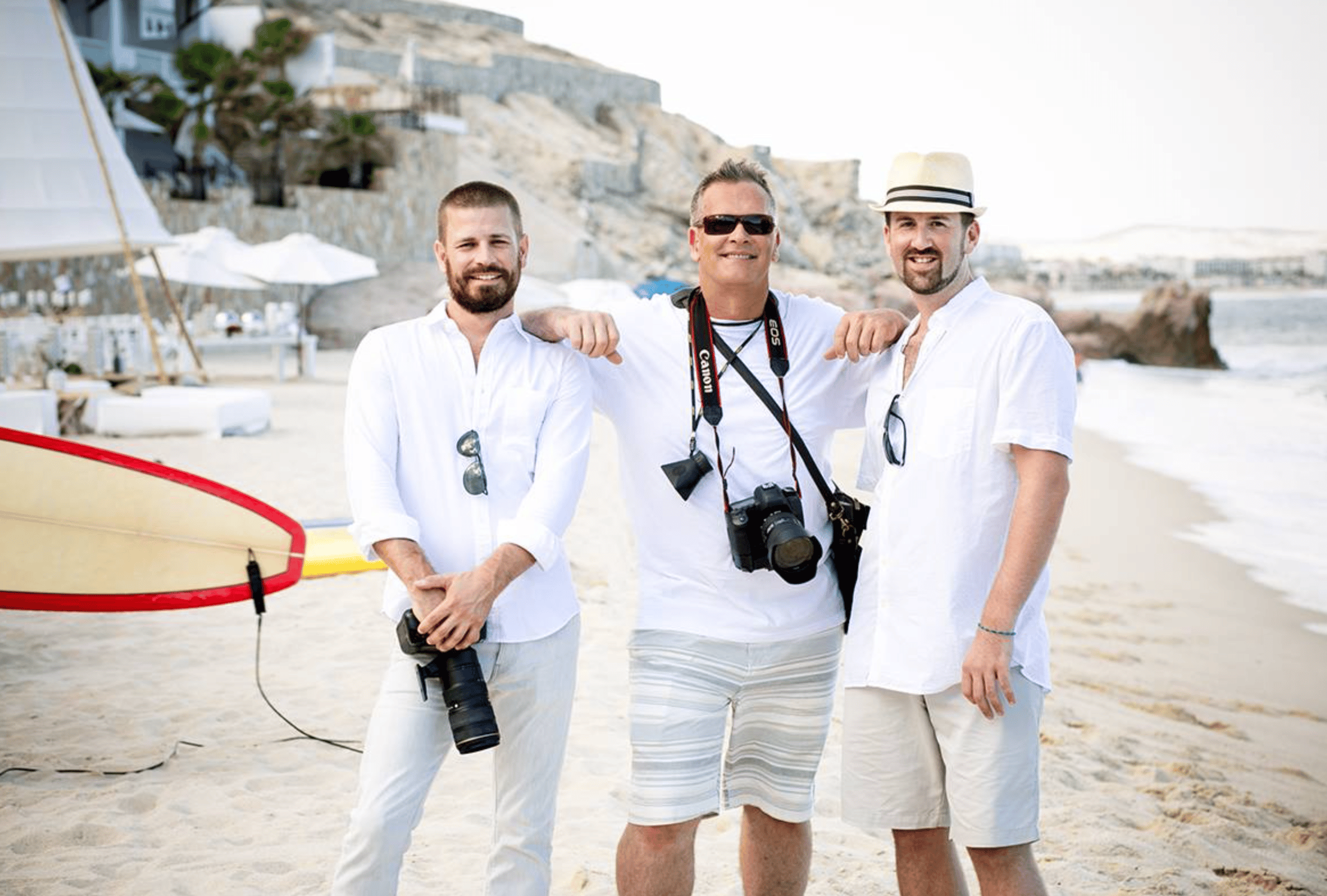 Brent Herrig on location in Cabo San Lucas