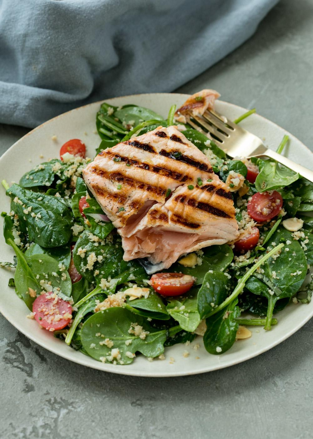 Grilled salmon fillet from The Whole30 Cookbook