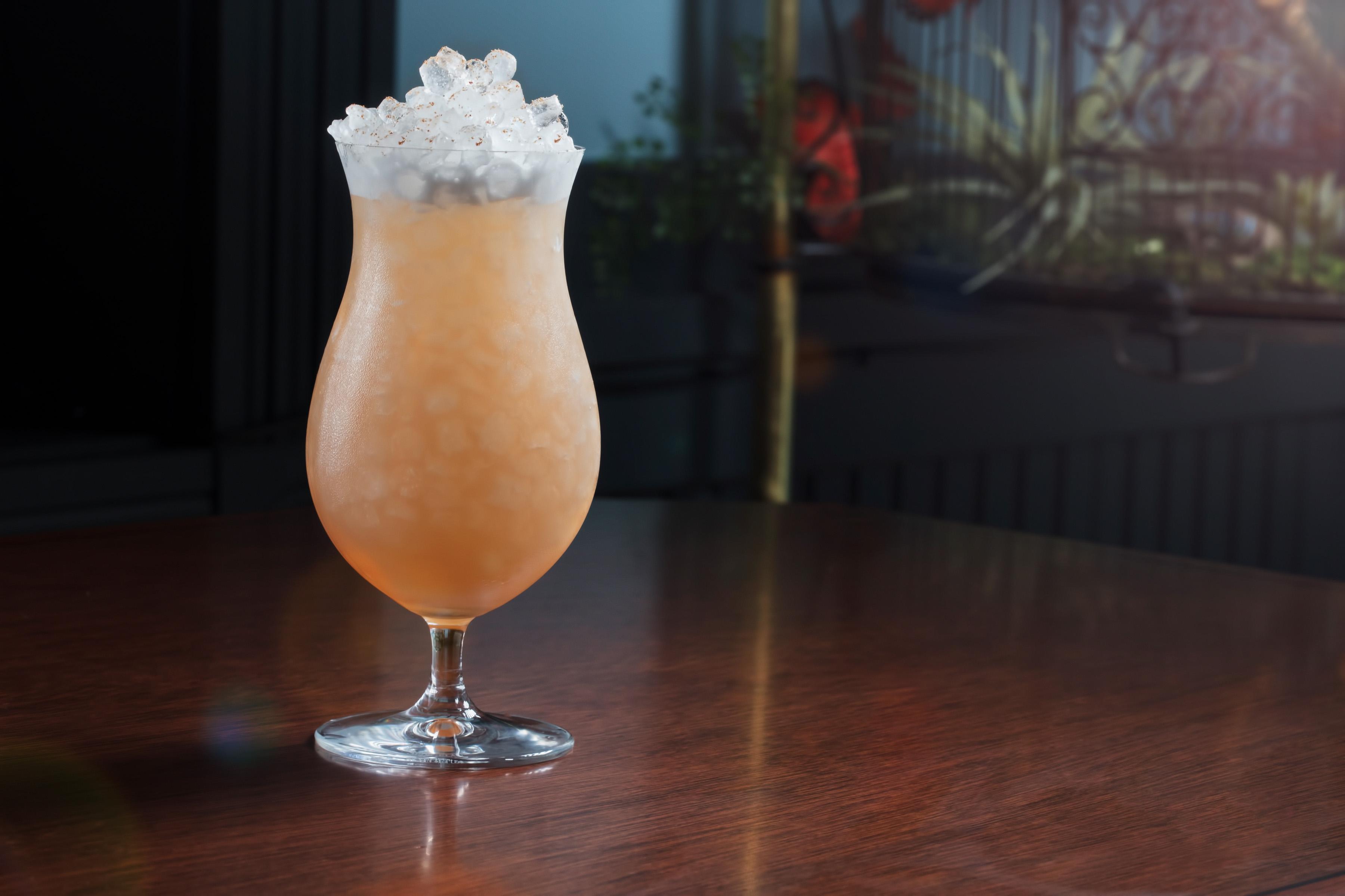 Craft beer flight with textured foam and wooden flight board