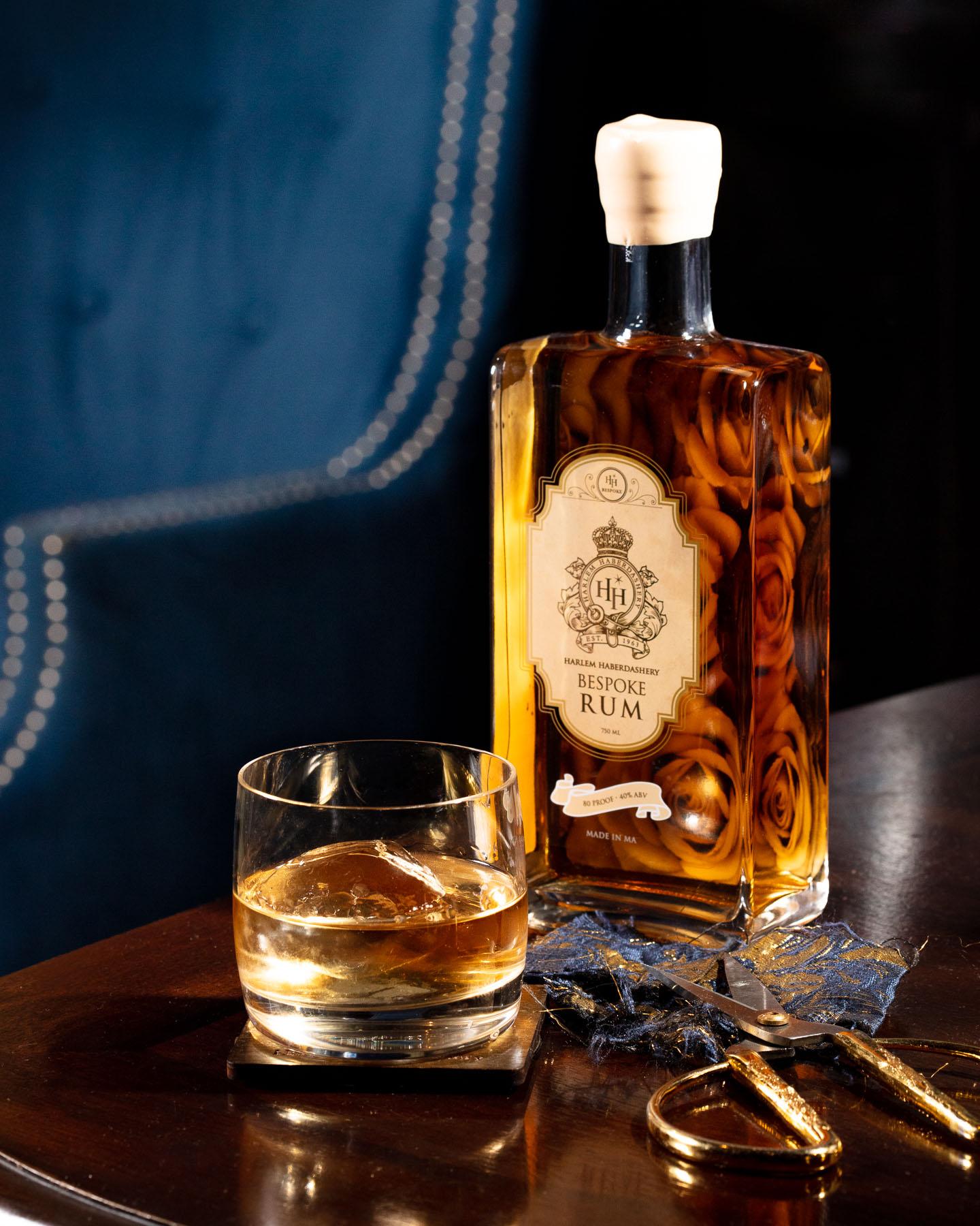 Detailed close-up of a refreshing cocktail with condensation and vibrant colors