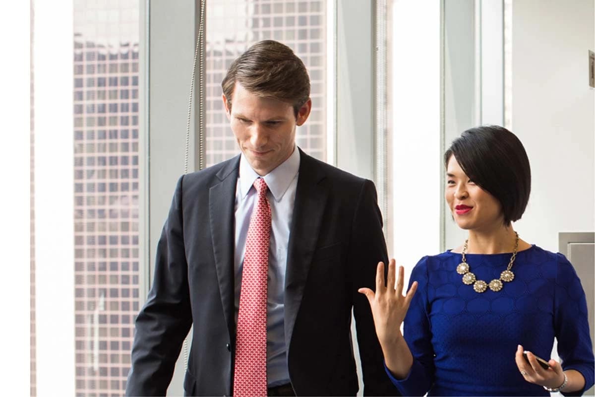 Business meeting in progress at Barclays