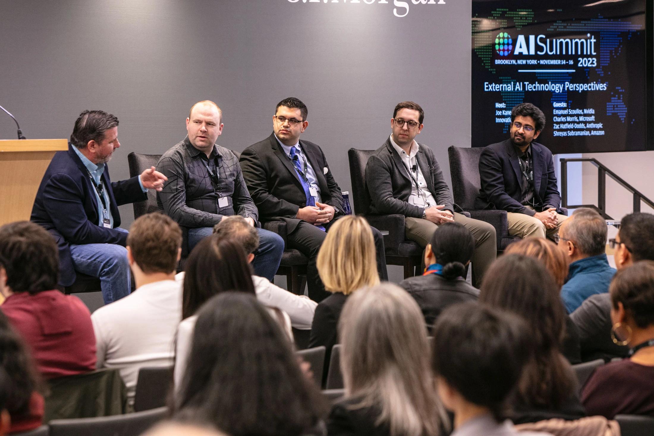 Speaker at JPMC Artificial Intelligence conference