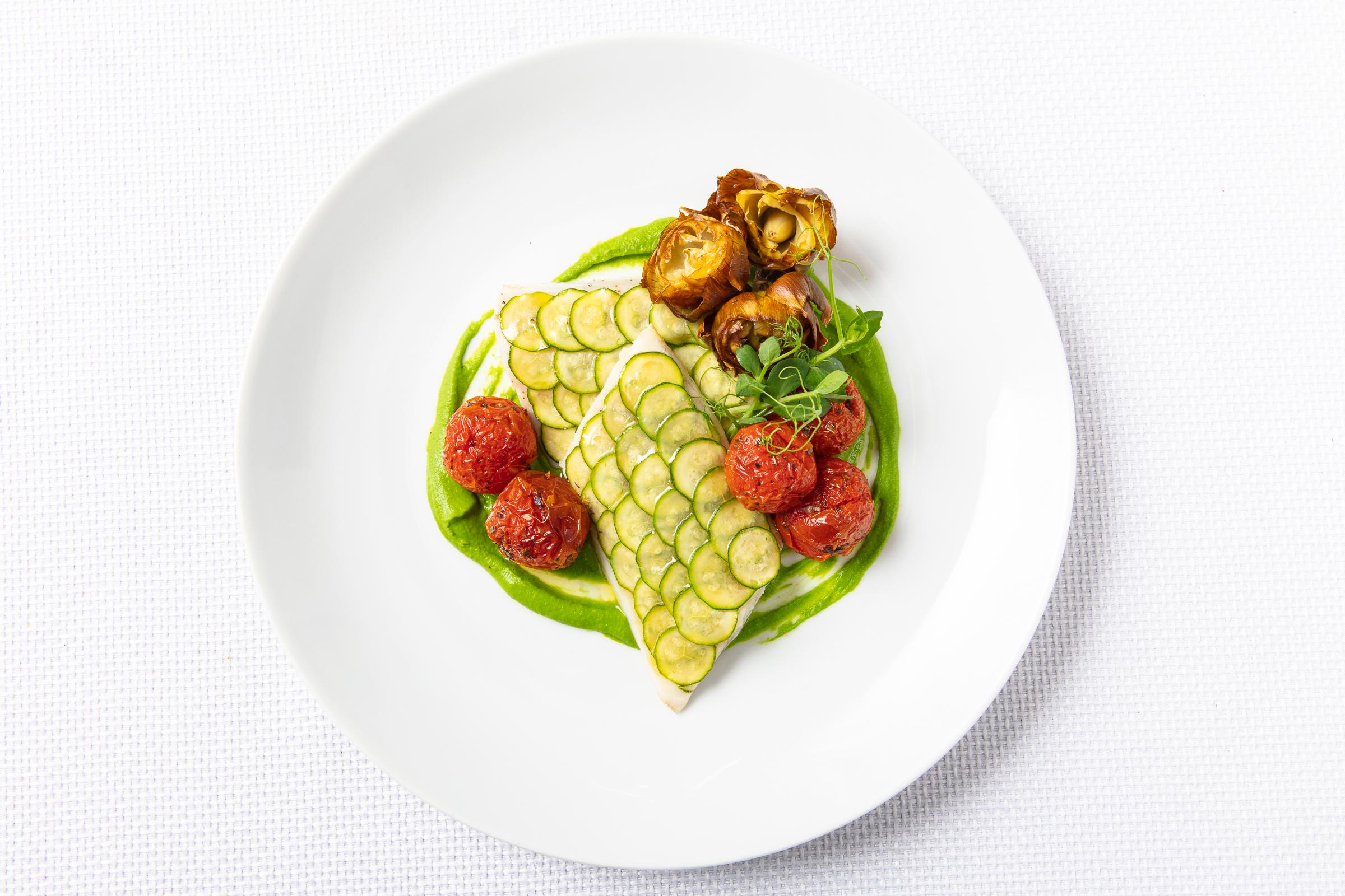 Close-up macro of fresh seafood texture