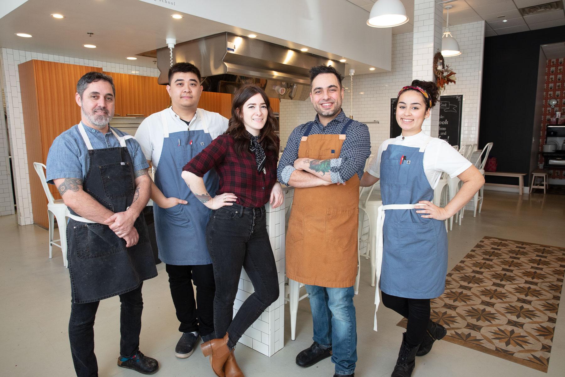 Heirloom Kitchen chef team group photo