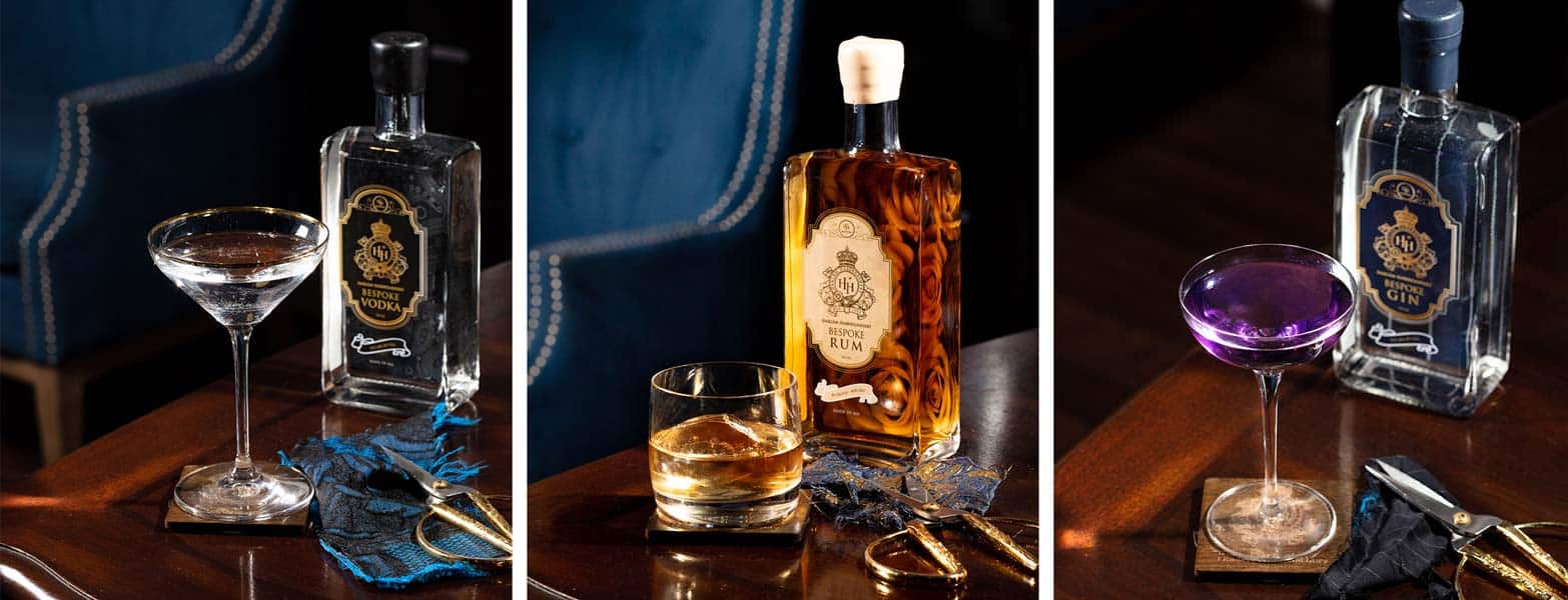 Vibrant red cocktail splash photography for commercial beverage advertisement